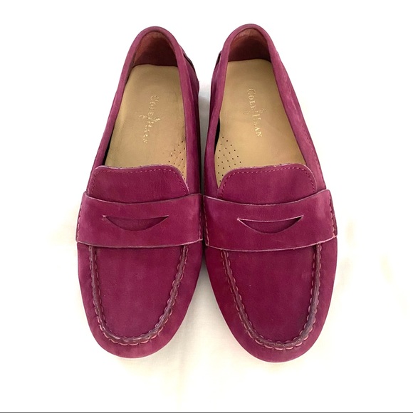 SOLD! 💚Cole Haan Air Sadie Driving Loafer Purple - Picture 3 of 9